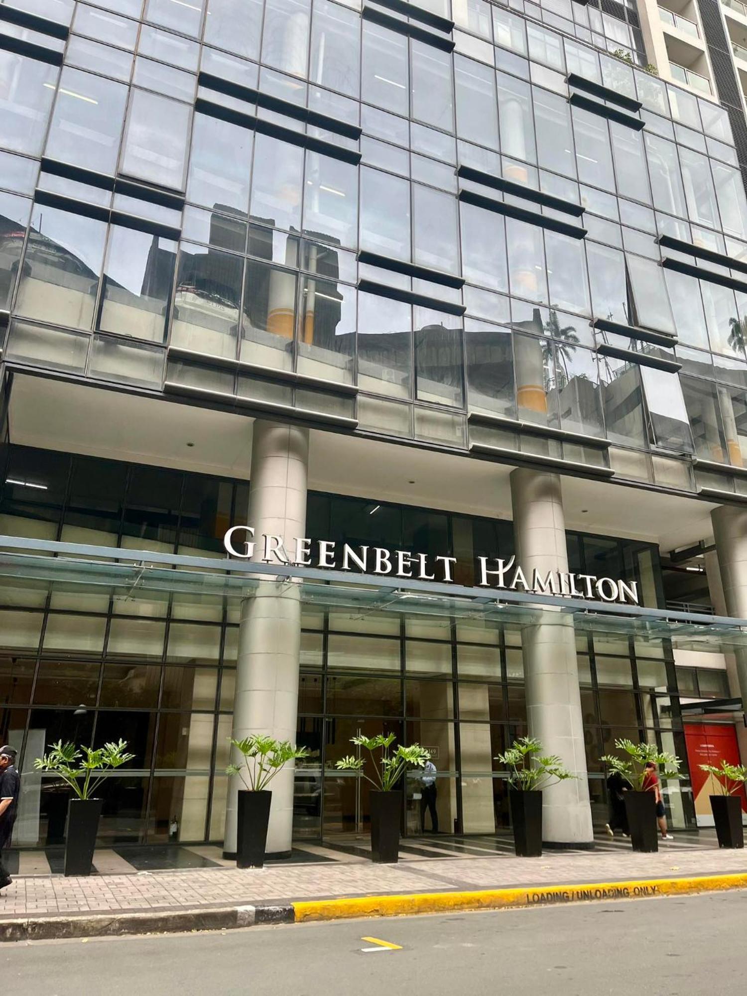 Greenbelt Hamilton Tower 1 Legazpi Макати Экстерьер фото